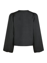 Afbeelding in Gallery-weergave laden, Daliska Dull Satin Blouse Zwart
