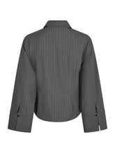 Load image into Gallery viewer, Rosa Pinstripe Shirt Grijs
