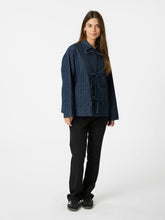 Afbeelding in Gallery-weergave laden, Starlie Stripe Shirt Donker Blauw
