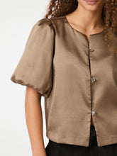 Load image into Gallery viewer, Aisa Dull Satin Blouse
