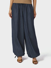 Afbeelding in Gallery-weergave laden, Roxane Balloon Poplin Broek Denim
