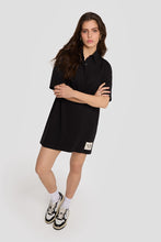 Load image into Gallery viewer, Polo Dress Black
