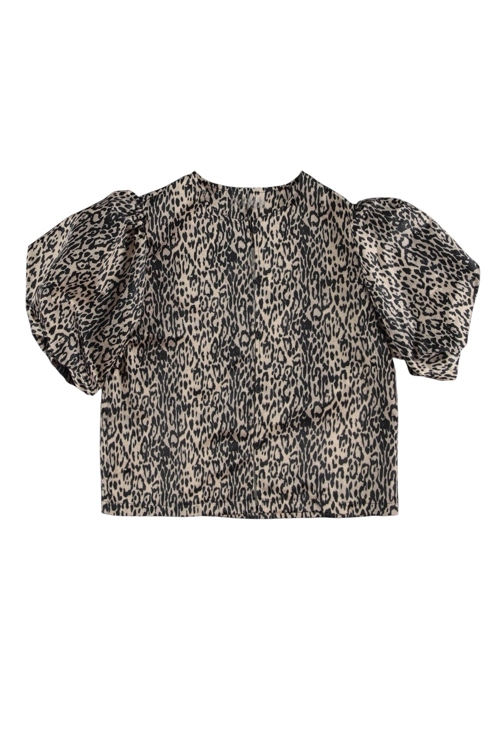 Zara Pof Leo Print Blouse