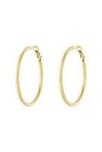 Afbeelding in Gallery-weergave laden, Basis Hoop Earrings L - Verschillende Kleuren
