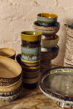 Afbeelding in Gallery-weergave laden, 70s ceramics: Koffie Mokken, Indulgence(set van 6)
