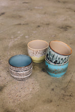 Load image into Gallery viewer, 70s Ceramics: Café Cups Lagoon
