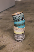Load image into Gallery viewer, 70s Ceramics: Café Cups Lagoon
