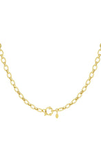 Load image into Gallery viewer, Necklace round links - gold, silver
