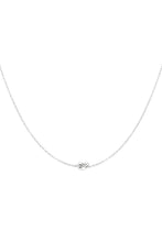 Load image into Gallery viewer, Simple necklace with knotted charm
