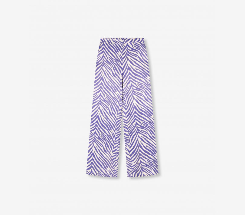 Zebra Pants Purple