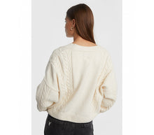 Load image into Gallery viewer, Cropped V- Neck Sweater
