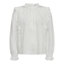Load image into Gallery viewer, Selma Smock Frill Blouse Wit
