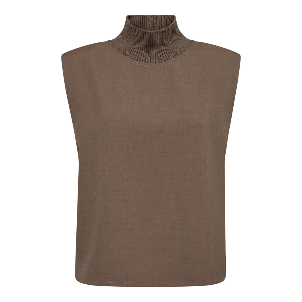 Hope Rib Turtleneck Vest