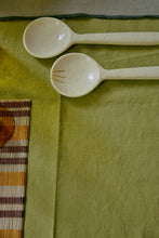 Afbeelding in Gallery-weergave laden, Salade Bestek Vanilla  Set van 2
