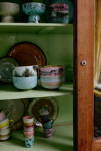Load image into Gallery viewer, 70s ceramics: noodle bowls
seabreeze, set of 4
