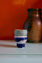 Load image into Gallery viewer, 70s ceramics: Lungo Mugs, Coral (set of 2)
