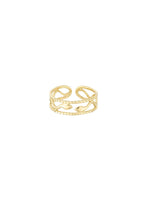 Afbeelding in Gallery-weergave laden, Ring snake style Goud
