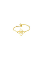 Load image into Gallery viewer, Cute clover ring - Gold
