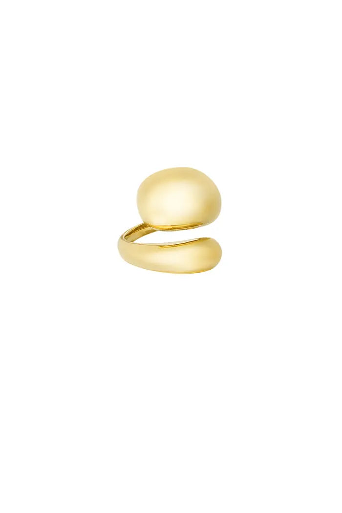 Connected soul ring - Goud