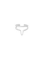 Afbeelding in Gallery-weergave laden, Stacked Sparkle Ring - Verschillende Kleuren
