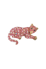 Load image into Gallery viewer, Luipaard Broche - Fuchsia
