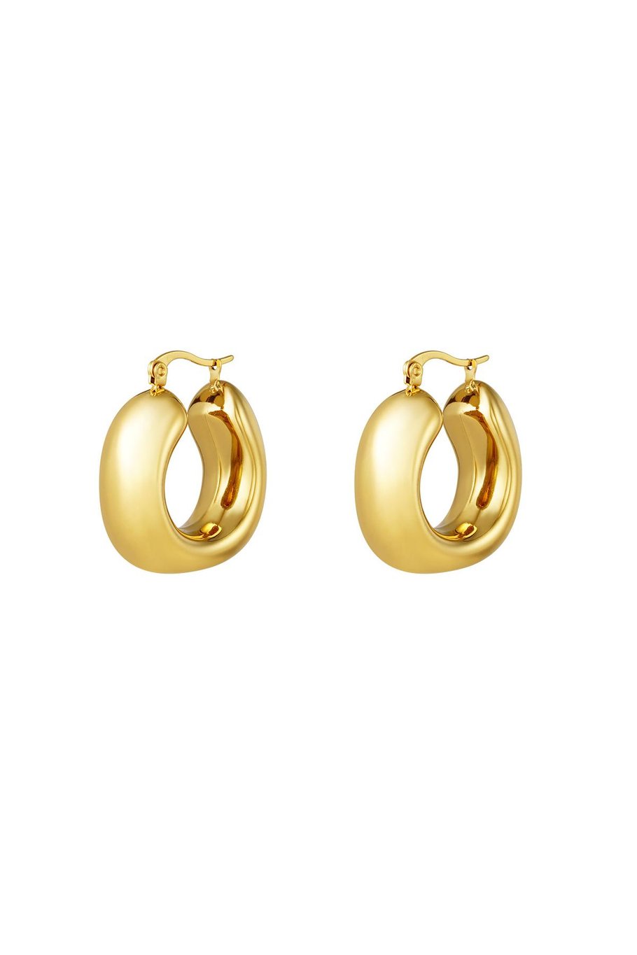 Stoere Oorringen Goud