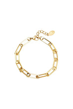Load image into Gallery viewer, Thick link bracelet Gold or Silver
