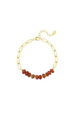 Load image into Gallery viewer, Chunky bracelet with stones - Different Colors
