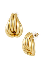 Load image into Gallery viewer, Earrings playful shape - gold or silver
