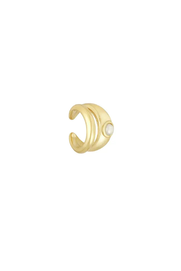 Ear cuff strong start Goud of Zilver