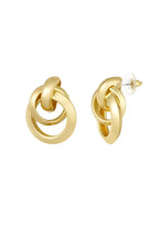 Load image into Gallery viewer, Round and Round earrings - gold
