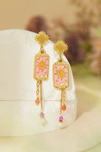 Afbeelding in Gallery-weergave laden, Oorbellen colorful sun goud
