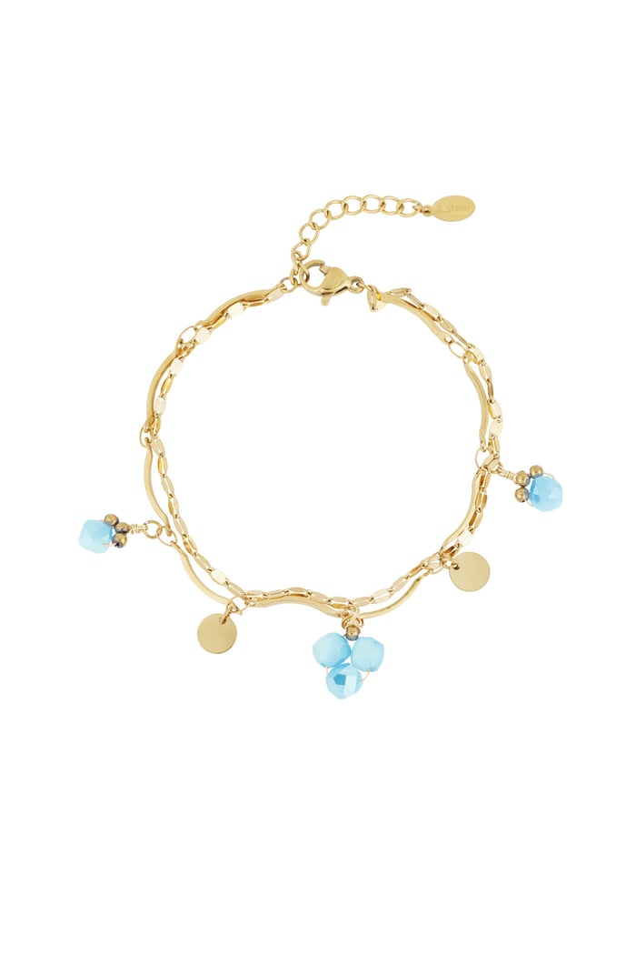 Blue Beads Armband  - Verschillende Kleuren