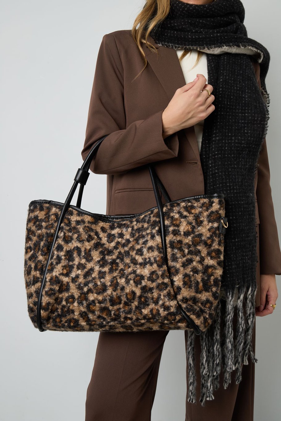 Tote Bags Luipaardprint - Verschillende Kleuren