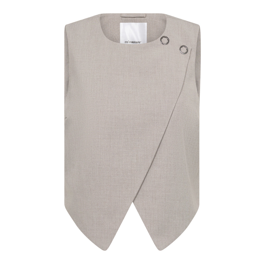 Vida Wrap Vest Cashew