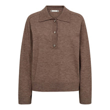 Afbeelding in Gallery-weergave laden, Mila Polo Knit Walnut
