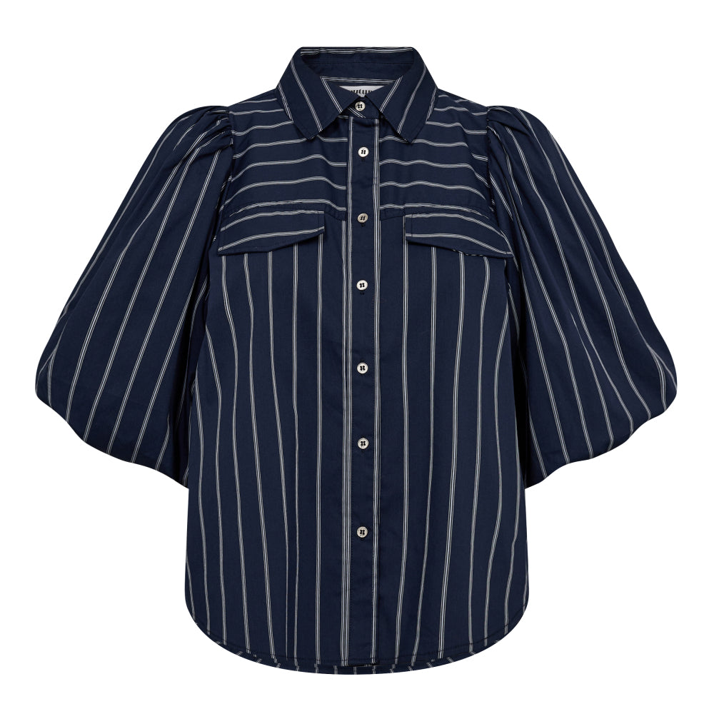 Sebi Stripe Puff Shirt