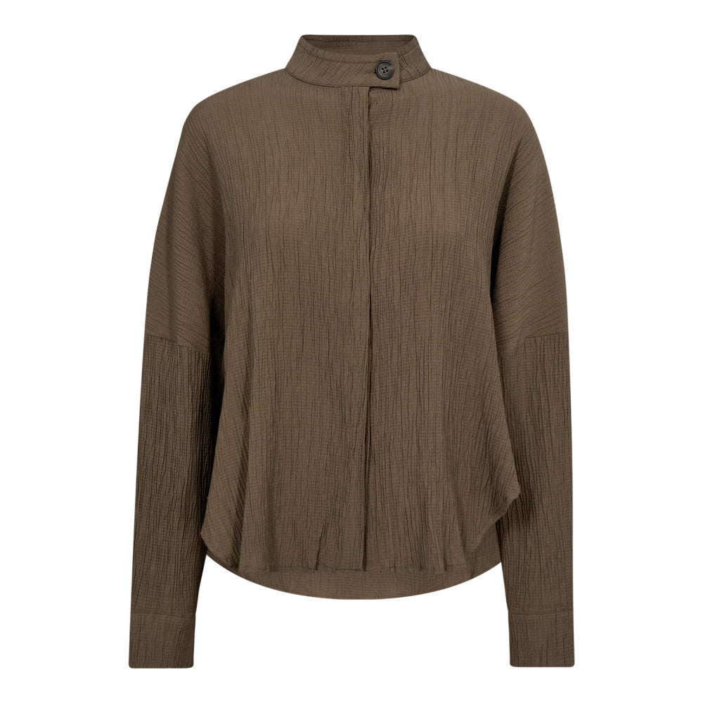 Angela Wing Shirt Walnut