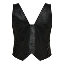 Load image into Gallery viewer, Phoebe Leren Zip Vest
