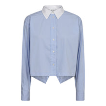 Load image into Gallery viewer, Gia Crop Shirt Blauw
