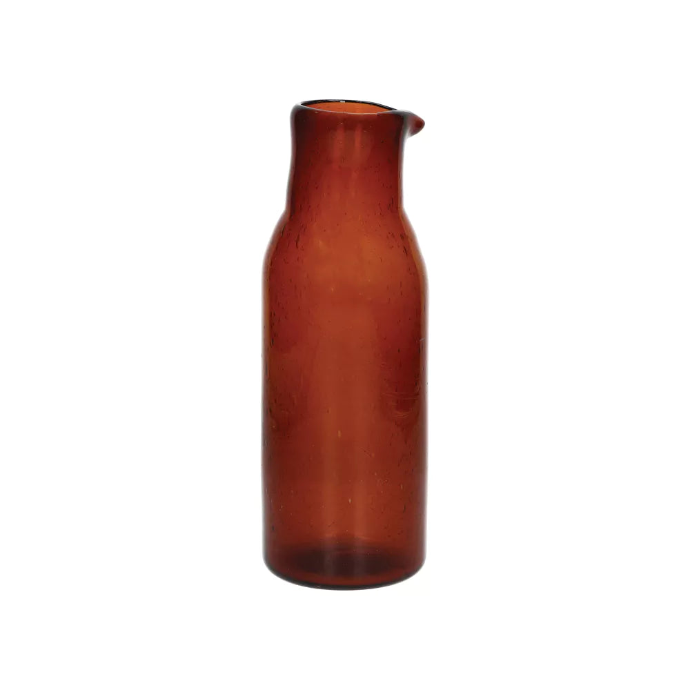 Vico Glass Carafe Brown