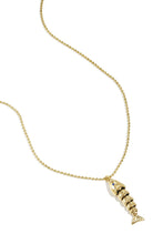 Afbeelding in Gallery-weergave laden, Ketting met Bewegende Vis Charm - Verschillende Kleuren

