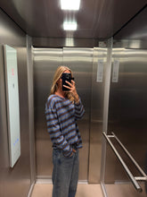 Load image into Gallery viewer, Lotje Strepen Shirt Blauw
