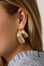 Afbeelding in Gallery-weergave laden, Oorbellen timeless treasure goud
