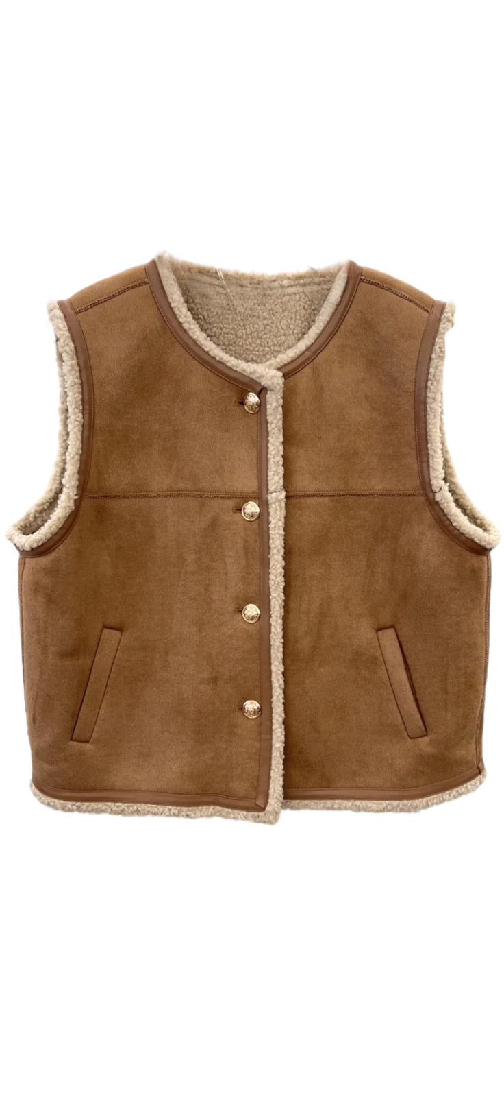 Teddy Gilet Flow - Verschillende Kleuren