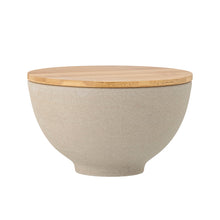 Load image into Gallery viewer, Lee Bowl w/Lid S, Nature, Stoneware
