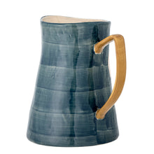 Load image into Gallery viewer, Feriha Jug, Blue, Stoneware
