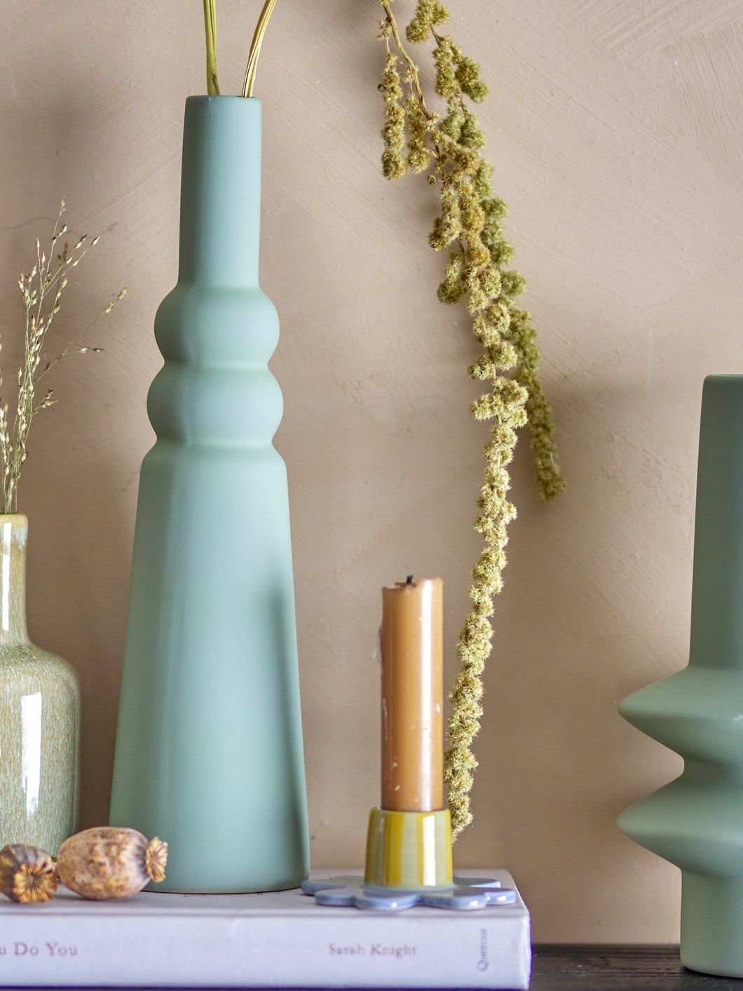 Isolde Vase Green