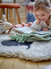 Load image into Gallery viewer, Dolly Rug, White, Wool
