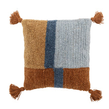 Load image into Gallery viewer, Centro Cushion, Blue, Wool
